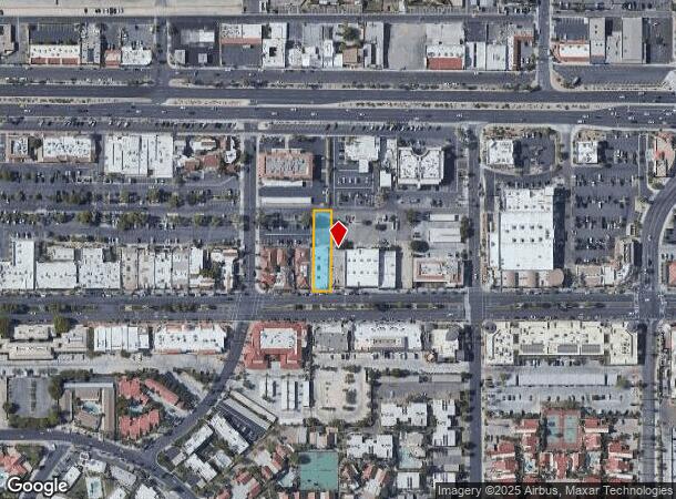  73280 El Paseo, Palm Desert, CA Parcel Map