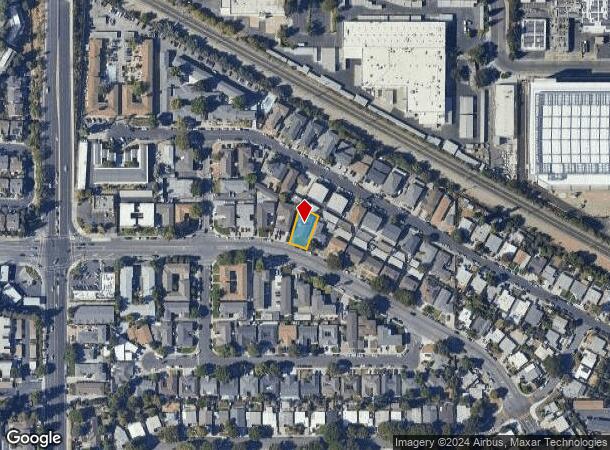  2133 Monroe St, Santa Clara, CA Parcel Map