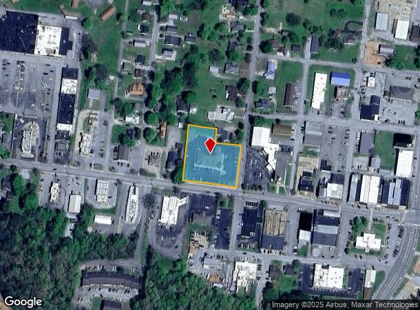 201 W Main St, Waverly, TN Parcel Map