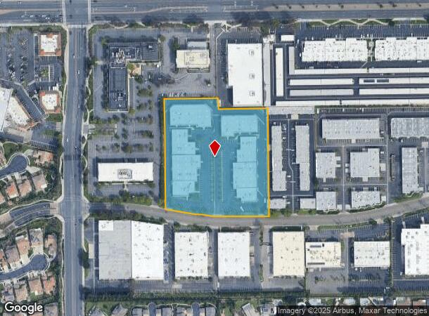 2675 Saturn St, Brea, CA Parcel Map