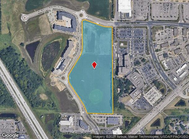 9800 Grove Cir N, Maple Grove, MN Parcel Map