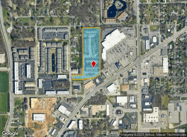 1801 Irish Wy Clov Ridge Apts Way, South Bend, IN Parcel Map