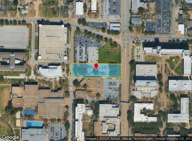  406 S Cooper St, Arlington, TX Parcel Map