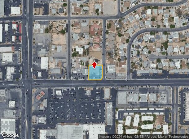  4770 Spring Mountain Rd, Las Vegas, NV Parcel Map