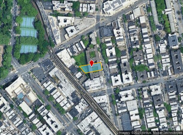 684 Ralph Ave, Brooklyn, NY Parcel Map