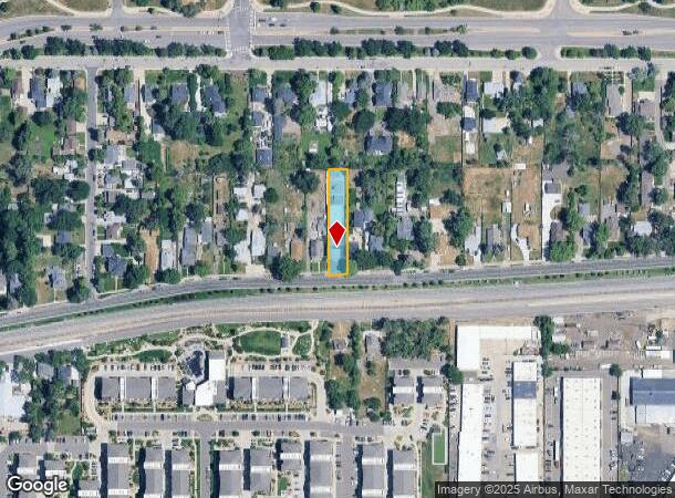 6711 Grandview Ave, Arvada, CO Parcel Map