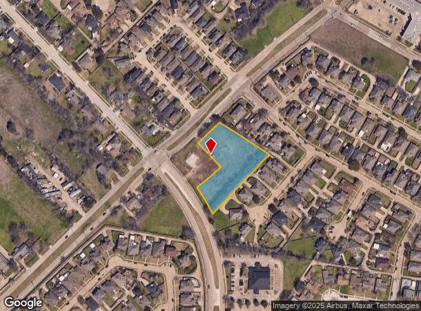  1314 Rowlett Rd, Garland, TX Parcel Map