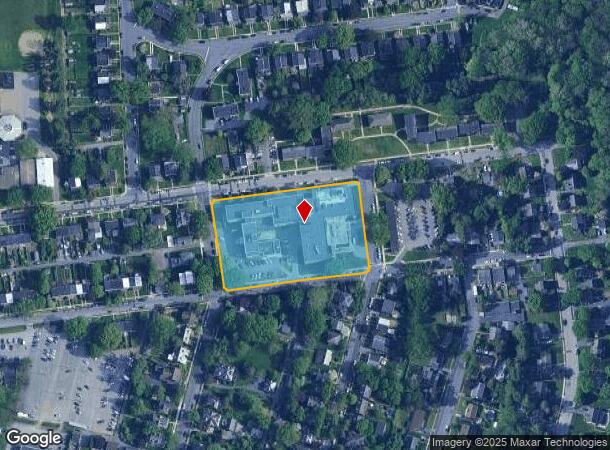  1100 E Orange St, Lancaster, PA Parcel Map