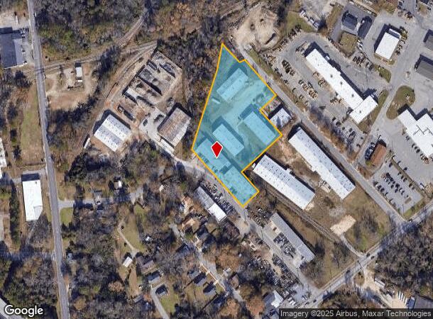  255 Poe St, Fayetteville, NC Parcel Map