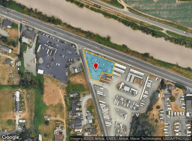  7602 River Rd E, Puyallup, WA Parcel Map