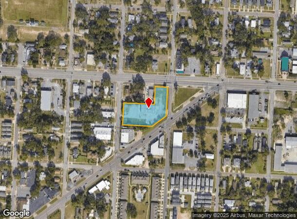  1200 Barrancas Ave, Pensacola, FL Parcel Map