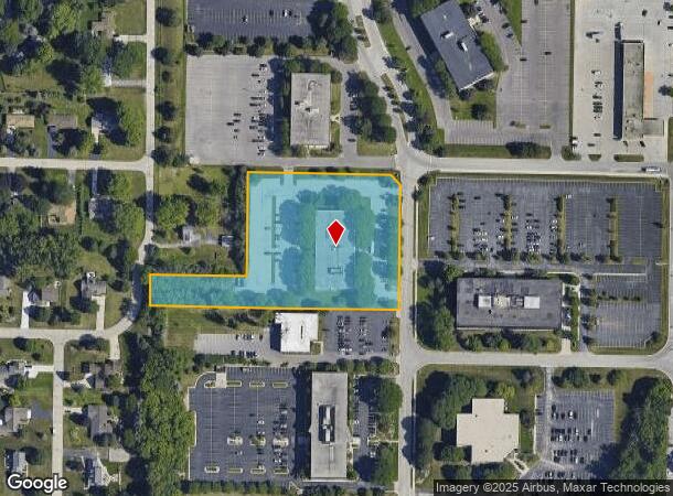 155 S Executive Dr, Brookfield, WI Parcel Map