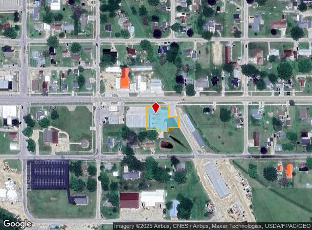  208 E Main St, Wyoming, IA Parcel Map