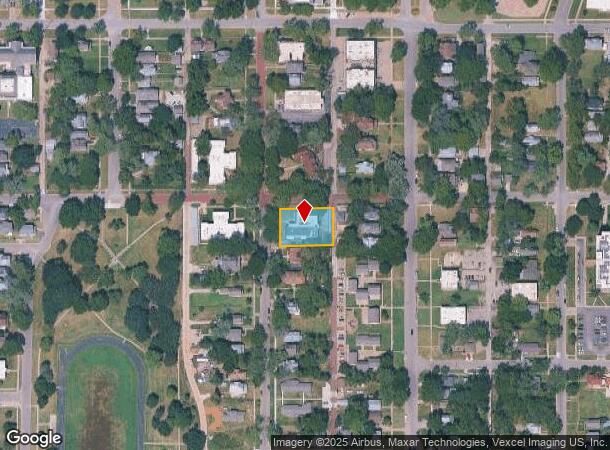  1300 Sw Fillmore St, Topeka, KS Parcel Map