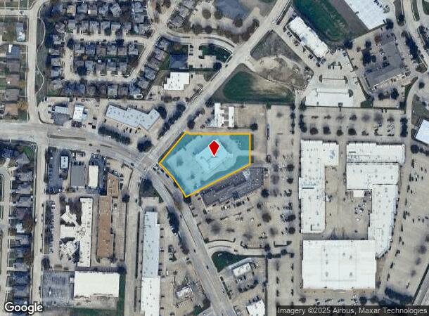  525 W Parker Rd, Plano, TX Parcel Map