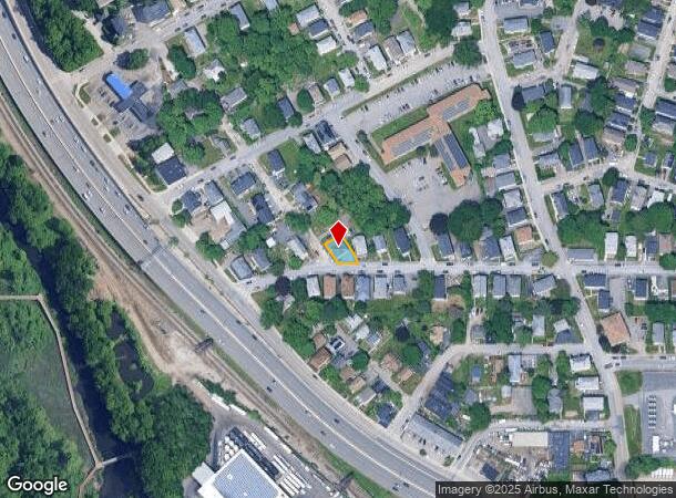  8 Esther St, Worcester, MA Parcel Map