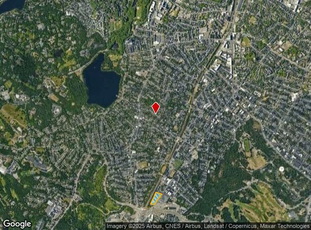  3589 Washington St, Jamaica Plain, MA Parcel Map