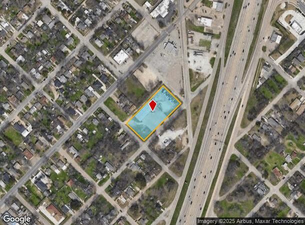  2115 James Ave, Waco, TX Parcel Map