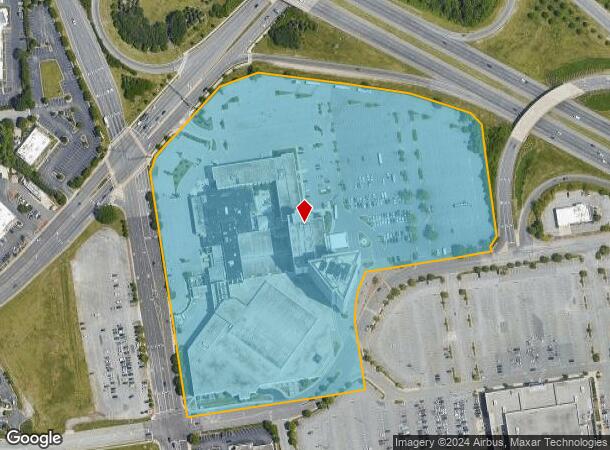  3121 W Gate City Blvd, Greensboro, NC Parcel Map