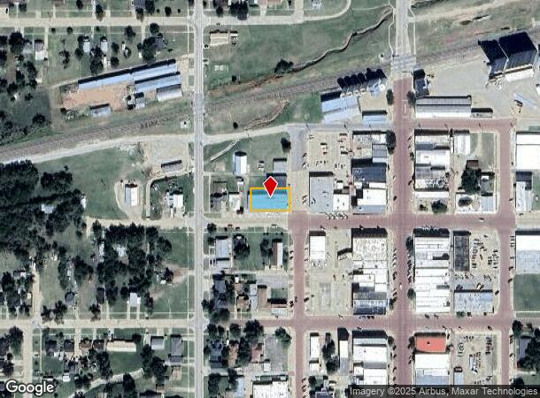  802 N Maple St, Russell, KS Parcel Map