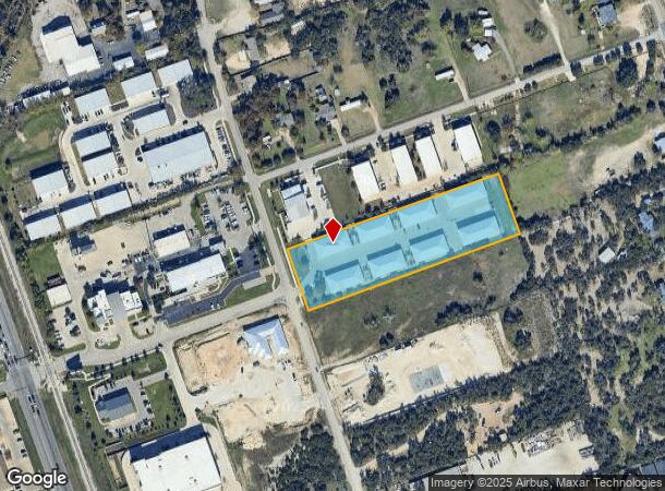 706 Leander Dr, Leander, TX Parcel Map