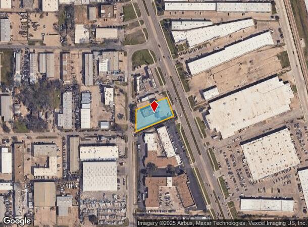  11235 Harry Hines Blvd, Dallas, TX Parcel Map