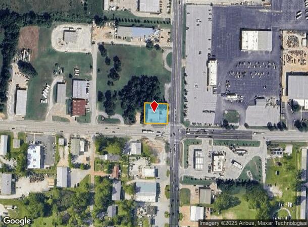  4500 N Thompson St, Springdale, AR Parcel Map