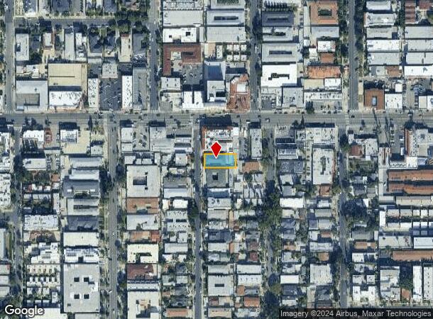  1646 N Harvard Blvd, Los Angeles, CA Parcel Map