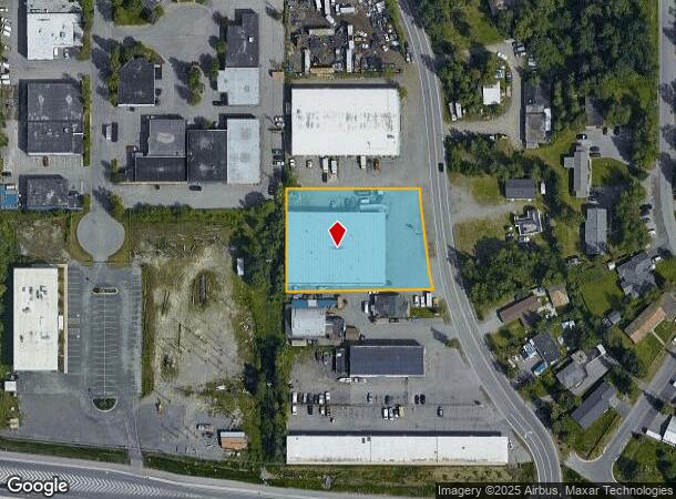  166 E Potter Dr, Anchorage, AK Parcel Map