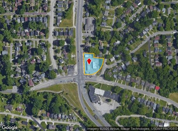 1582 Hal Greer Blvd, Huntington, WV Parcel Map