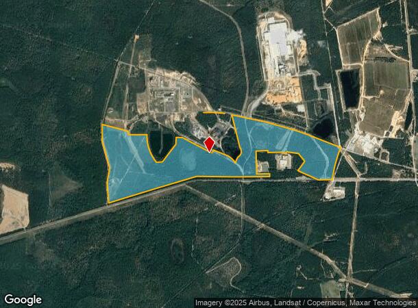 784 Osborn Rd, Barnwell, SC Parcel Map