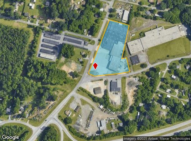  1305 Old Thomasville Rd, High Point, NC Parcel Map