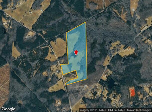  3606 Collins Rd, Edgemoor, SC Parcel Map