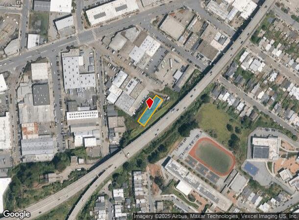  2245 Shafter Ave, San Francisco, CA Parcel Map