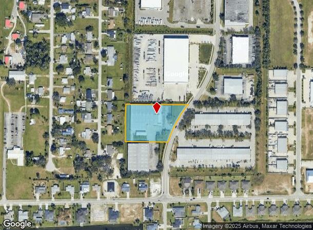 730 Ne 19Th Pl, Cape Coral, FL Parcel Map