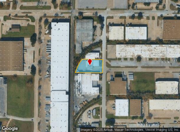 1795 109Th St, Grand Prairie, TX Parcel Map