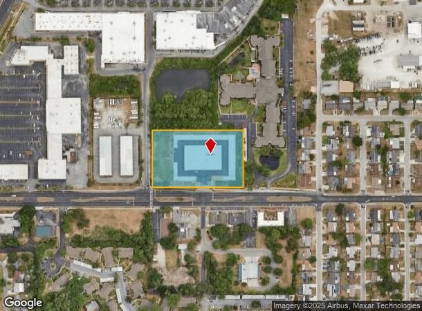  6647 Embassy Blvd, Port Richey, FL Parcel Map