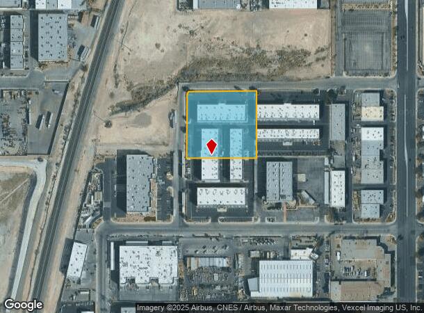  4005 W Reno Ave, Las Vegas, NV Parcel Map