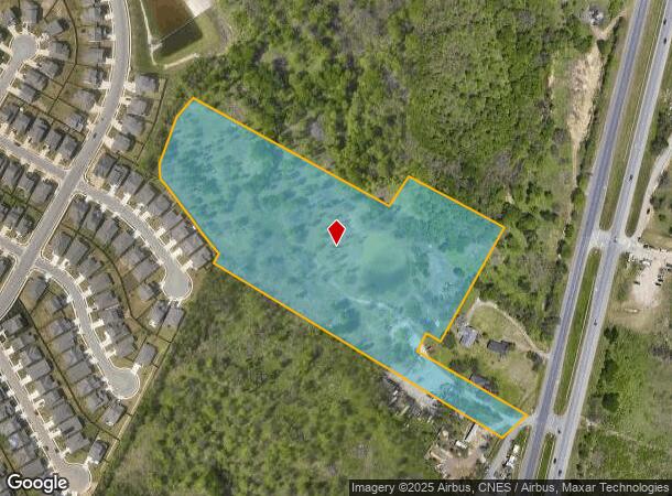  6104 Colton Rd S, Austin, TX Parcel Map