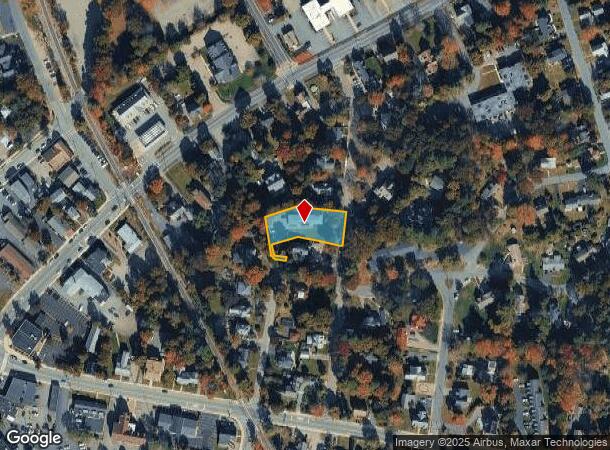 13 Maple Pl, Foxboro, MA Parcel Map