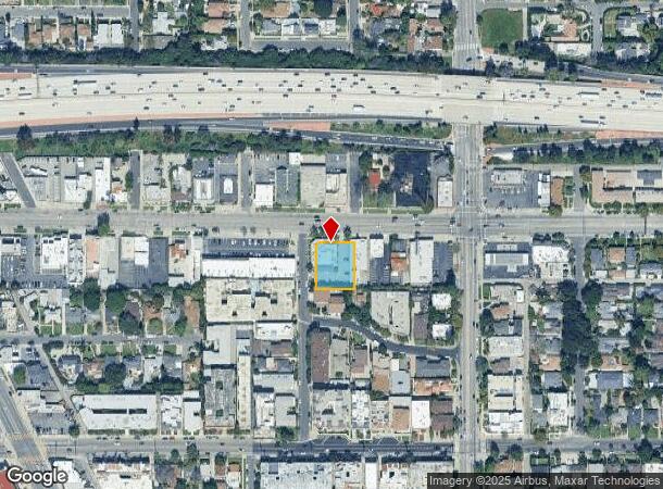  10640 Riverside Dr, North Hollywood, CA Parcel Map