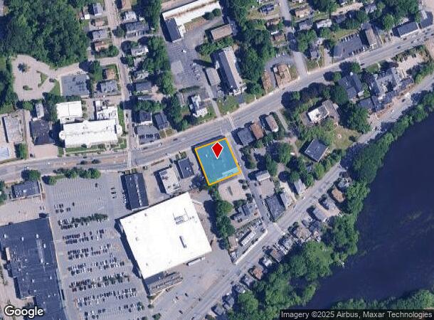  1219 Main St, Worcester, MA Parcel Map