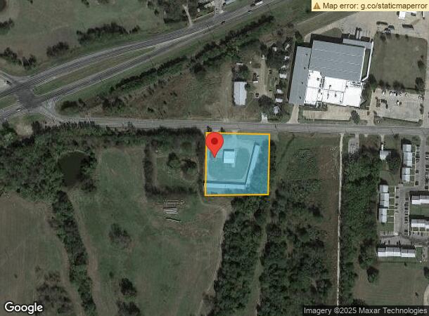  2307 Live Oak St, Commerce, TX Parcel Map