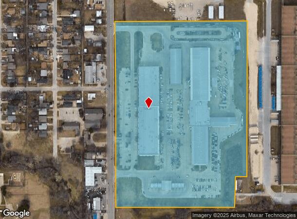 5001 James Ave, Fort Worth, TX Parcel Map