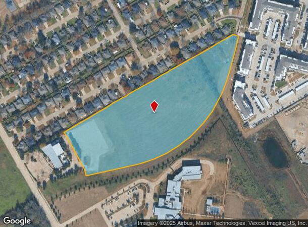 414 N Miller Rd, Mansfield, TX Parcel Map