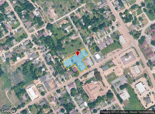 802 W Lampasas St, Ennis, TX Parcel Map