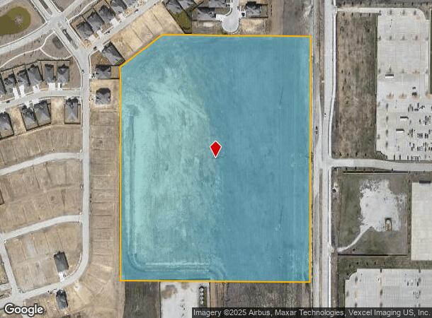  11900 Willow Springs Rd, Haslet, TX Parcel Map