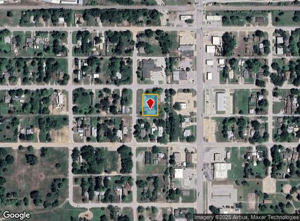 1116 Sw H Ave, Lawton, OK Parcel Map
