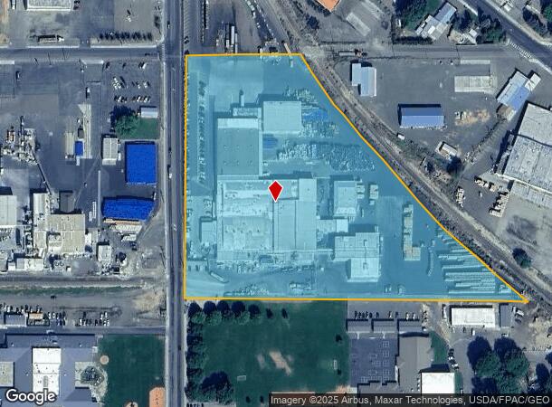  201 N Euclid Rd, Grandview, WA Parcel Map