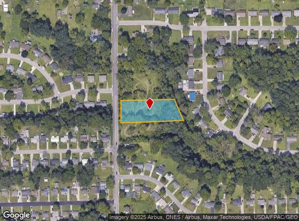 Woodville Rd, Mansfield, OH Parcel Map